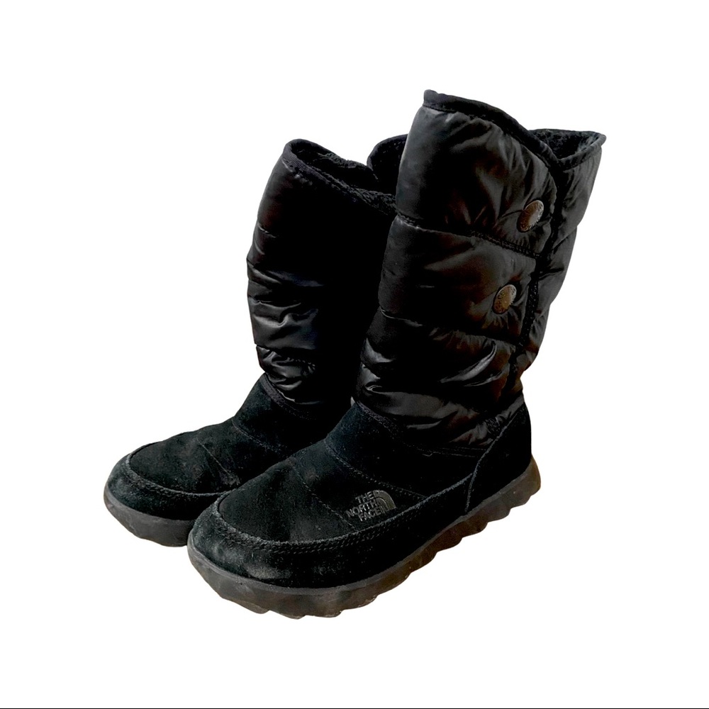 North face boots with fleece lining